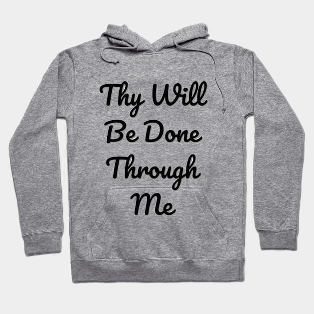 Thy Will Be Done Hoodie by Naturally Divine Goddess Tarot